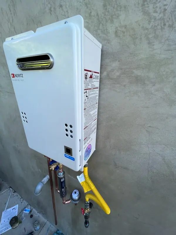 Tankless water heater installation for Waterfront homes